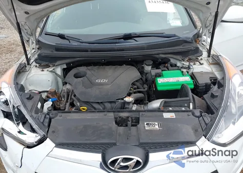 2015 Hyundai Veloster from USA, damaged, VIN KMHTC6AD8FU239091